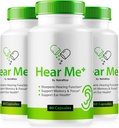 (3 Pack) Hear Me + Capsules, HearMe + pilules officielles, Hear Me Plus Formule d'oreille pour une audition saine, Premium HearMe Plus pour la santé de l'oreille, le soutien naturel de l'oreille, Hear Me+ Review (180 Capsules)