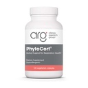Allergy Research Group Supplément PhytoCort - Soutien respiratoire, Santé pulmonaire, Détox pulmonaire, Nettoyant pulmonaire, Respiration saine, Soutien aux plantes, Reishi, Licorice, Noni, Capsules végétariennes - 120 Compte