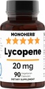 MONOHERB Lycopène 20 mg par gélule - 90 gélules