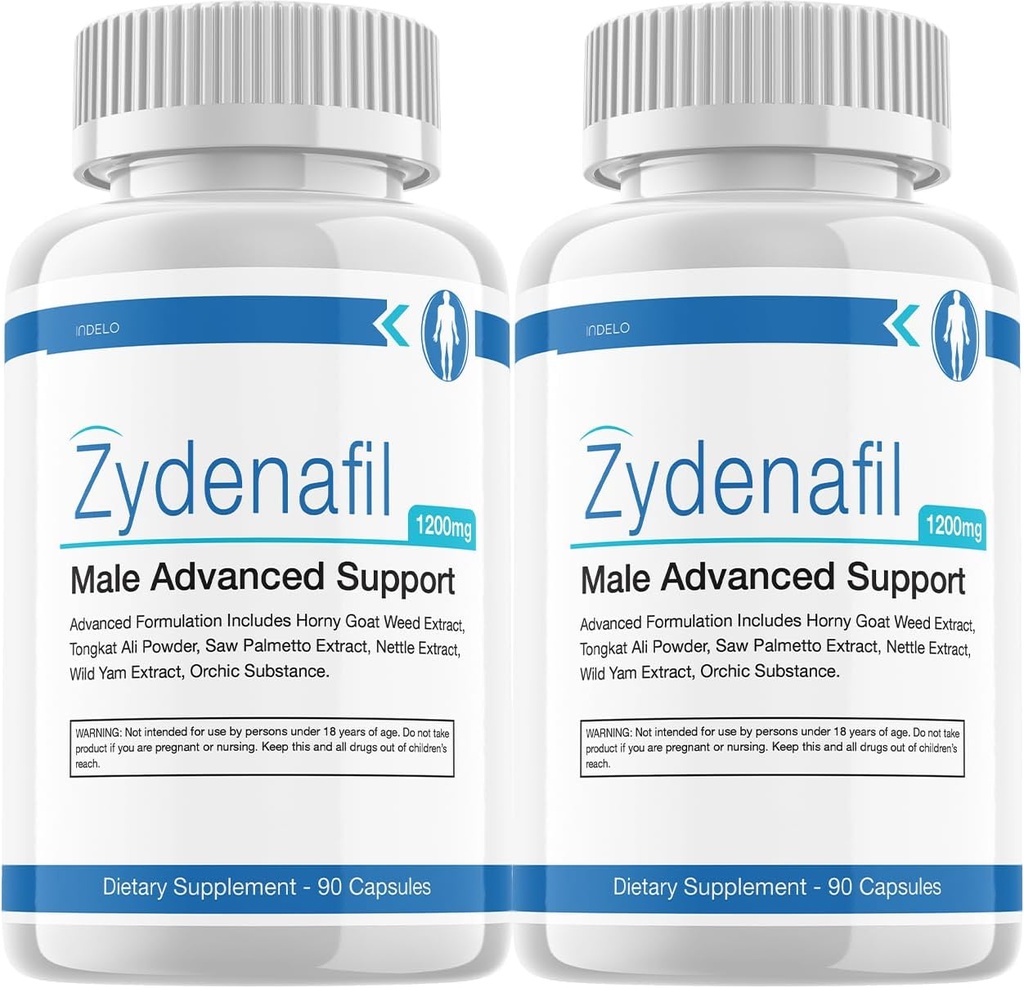 (2 Pack) Zydenafil pour hommes, Zydenafil pilules pour hommes suppléments de performance avancée, Zydenafil performance, Zydenafil Commentaires Homme (120 capsules)
