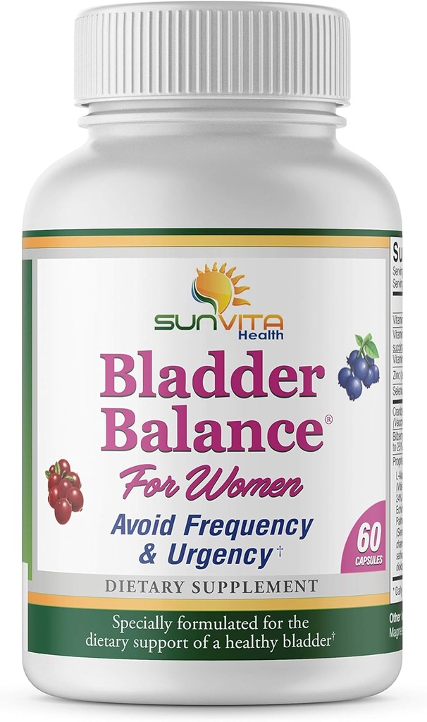 Bladder Balance® - Contrôle de la charge pour les femmes • Problèmes de charge tels que la fréquence urinaire, l'urgence et le traumatisme urinaire!