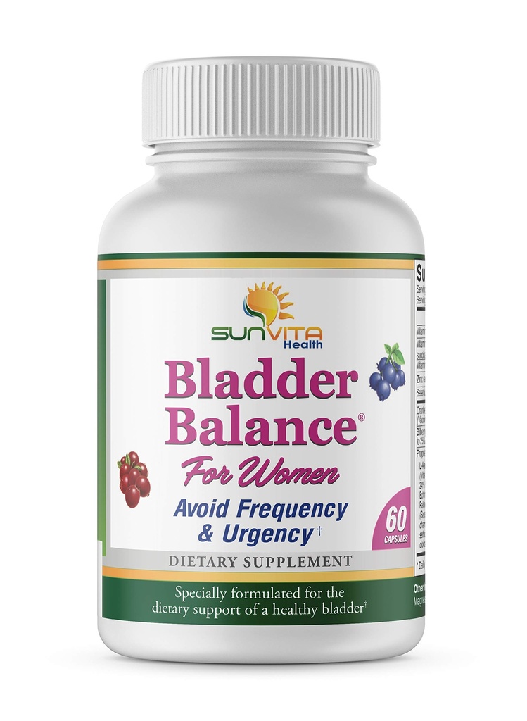 Bladder Balance® - Contrôle de la charge pour les femmes • Problèmes de charge tels que la fréquence urinaire, l'urgence et le traumatisme urinaire!