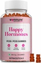 PCOD PCOD Balance Gummies pour les périodes régulières I déséquilibre hormonal, grossesse naturelle I Inositol Fortified Help in Facial Hair & Acne , Période retardée - Revitaliser, rééquilibrer, recharger - Gummies