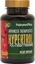 Natures Plus Thérapeutique avancée Hypertrol Rx Pression artérielle - 60 comprimés végétariens - Supplément de magnésium et de chrome aux herbes botaniques - Sans gluten - 30 portions