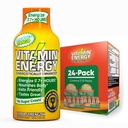 Vitamine Energy Immune+ Extra Strength Energy Shot Mango 24 Pack, 260mg Caféine naturelle, B-Vitamines, Citicoline, Thé vert, Immunity & Focus Support, Zéro sucre, Sans gluten 1,93 fl oz