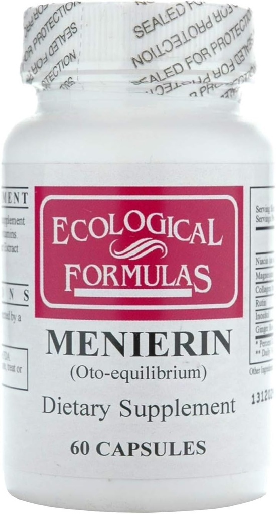 Formules écologiques Ménierin, Blanc, 60 Comte