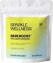 Sparkle Wellness Skin Boost Capsules de collagène (180 pilules)