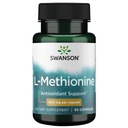 Swanson Amino Acid 100% Pure L-Methionine Essential Amino Acid Support Liver Function 500 Milligrams 30 Capsules