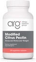 Groupe de recherche sur l'allergie Modifié Citrus Pectin - Supplément alimentaire pour désintoxication naturelle et nettoyage, capsules en poudre d'agrumes Pectin avec poids moléculaire réduit - 120 capsules végétariennes