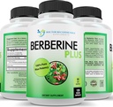 DOCTEUR COMPLÉMENTS RECOMMANDÉS Berberine Plus 1200mg par portion - 120 Capsules de Veggie avec Jelly Royal