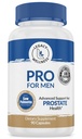 PRO Prostate Health Suppléments pour les hommes avec Saw Palmetto, Beta Sitostérol + soutient une miction et un flux sains, réduit les urgences et les voyages de salle de bains pour que vous puissiez bien dormir + bloqueur DHT, 90 capsules