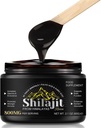 800 Mg Himalayan Shilajit résine, Shilajit Pure Himalayan biologique, Pure Shilajit avec acide humique, acide fulvic et 85+ complexe minéral de traces, gel supplémentaire pour l'énergie et le soutien immunitaire, hommes et femmes, 60g