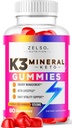 K3 Mineral Gummies Keto - Keto K3 Mineral Gummies, K3 Mineral Formule avancée Gummies - K3 supplément de vitamine, Keto ACV Gummies K3 Mineral Gummy - 60 Gummies pour 1 mois