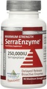 Serra Enzyme Serrapeptase Supplément - Lungs et Sinuses clairs, Protéolytique, Digestive Cleanse.