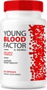 NutraRize Young Blood Factor Capsules - Formule officielle de nettoyage des vaisseaux sanguins, Supplément tout naturel pour maintenir des niveaux stables en santé, YoungBloodFactor Support Pills Reviews (60 Capsules)
