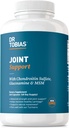 Dr Tobias Joint Support Supplement avec Glucosamine Chondritin MSM, Supports Tissu Connectif, Fonction et Flexibilité, Suppléments articulaires Extra Force pour hommes et femmes, 240 Capsules
