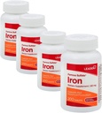 Leader Sulfate Ferreux 65MG Comprimés 200 Ct. Supplément fer pour l'énergie et la vitalité