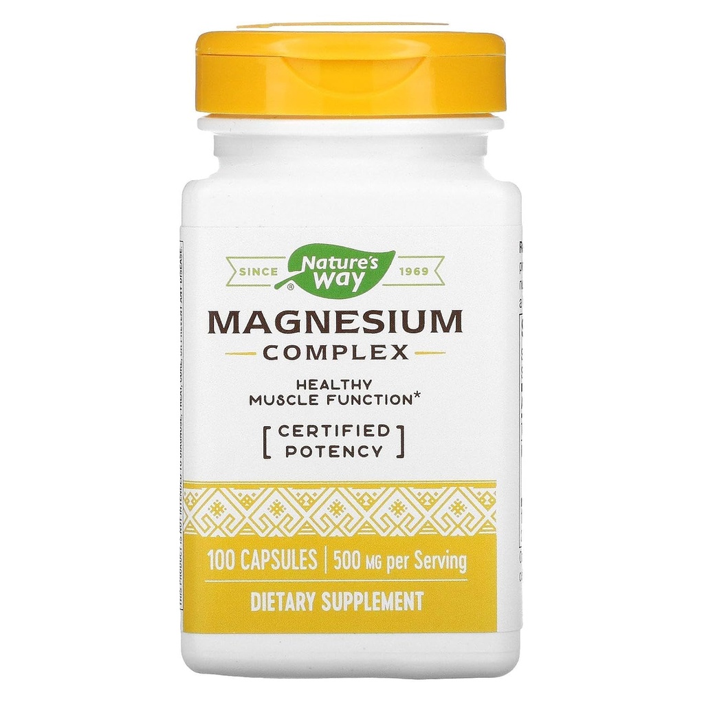 Natures Way Magnésium Complex, 100 ct
