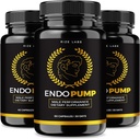labs de taille - EndoPump Capsules Support Supplément, formule avancée pour la performance masculine, fournit la pompe à énergie et la force supplémentaire (180 capsules)