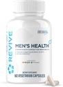 Revive MD DIM Supplément pour les hommes – soutient l'équilibre hormonal, santé sexuelle et de la prostate masculine – Testostérone en santé et niveaux d'estrogène avec Ashwagandha et thé vert (60 capsules végétariennes, 30 portions)