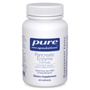 Encapsulations pures Formule enzymatique pancréatique - Enzymes digestifs pour la digestion - Renforce la santé de la peau* - Capsules de livraison ciblées - Sans gluten et sans OGM - 60 Capsules