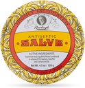 Rawleigh Antiseptic Salve Iconic Yellow Big Tin: 4.5 oz, naturel, onguent multi-pose apaise la peau Coupes, Bruises, Irritations, avec la Turpentine, Phénol, Huile de graines de coton, Formule originale - Pack de 1