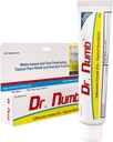 Dr Numb 4% Crème de Lidocaine – Anorectale topique pour soulagement temporaire de l'hémorroïde et du malaise local – avec vitamine E – 30g (1 paquet)
