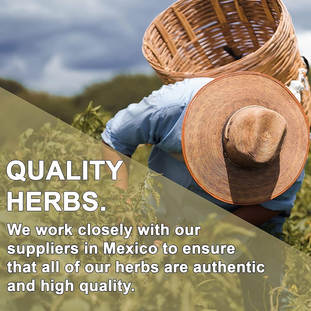 Vergeren Herbs Muicle Capsules, 450 mg 90 Capsules - Justicia Spicigera, Desert Honeysuckle, Firecracker Bush, Moyotli, Tropetille - Tamper Proof Sceau pour assurer la fraîcheur.