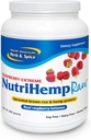 NORTH AMERICAN HERB & SPICE NutriHemp Raw, Raspberry Extreme - 28,2 oz - Riz brun germé et protéine de chanvre - avec poudre de framboise à haute oxydante, cétone-rich - végétalien, non-OGM - 28 portions