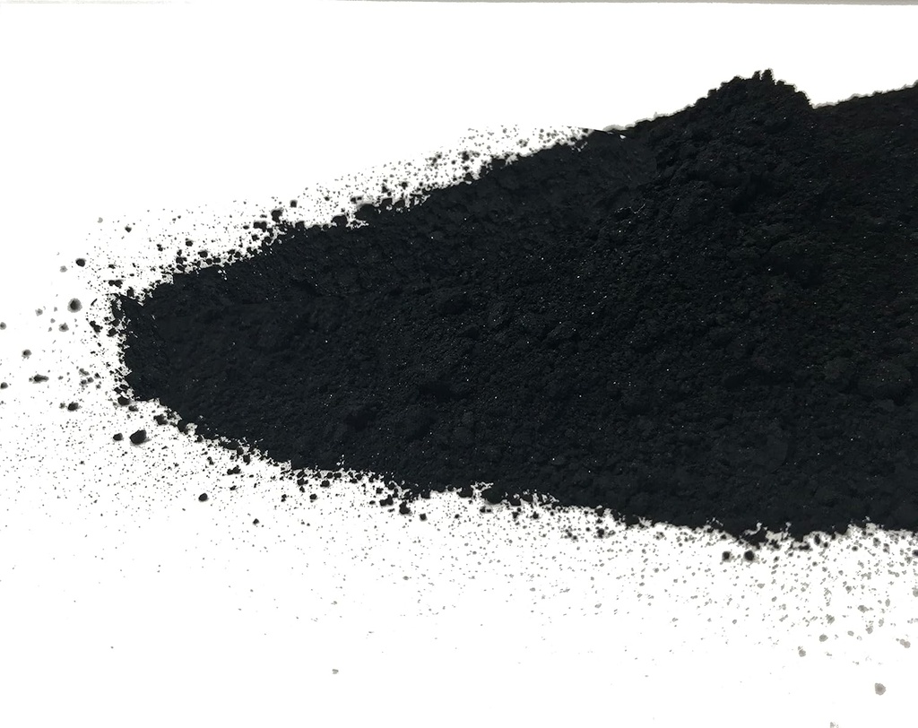 Poudre de charbon noir activée - noix de coco DÉRIVÉE - Jarre en plastique (Holds 2,5 oz) - Casher - Cuisson - Blanchiment des dents
