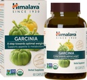 Himalaya Bio Garcinia Cambogia - Supplément à base de plantes pour soutenir le poids, le contrôle de l'appétit et le métabolisme lipidique - Vegan, non-OGM, sans gluten, 600 mg, 60 Caplets