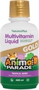 NaturesPlus Animal Parade Gold Children's Liquid Multivitamin, 16 fl oz - Natural Tropical Berry Flavor - Immune Support Supplement - Gluten Free, Vegan - 32 Servings