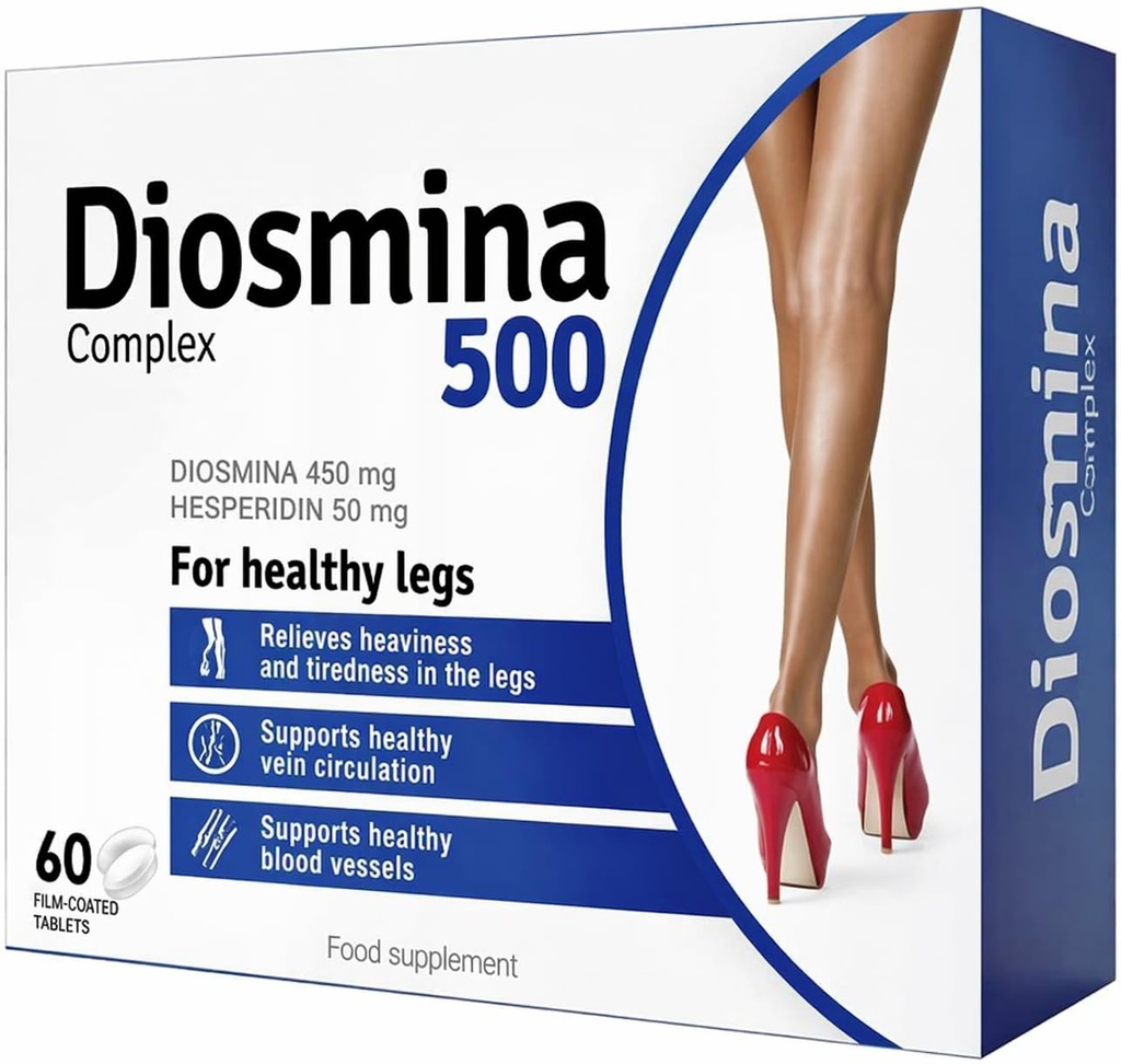DIOSMINA COMPLEX 60 comprimés - Extrait de balai de la boucherie de Diosmin Hespéridin Micronised - Anti Cellulite Action