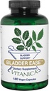 Vitanica Bladder Ease, Support Bladder, Vegan, 180 capsules