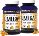 (Pack of 2) Wild Omega 3 Fish Oil DPA Supplement 2,900 Milligrams, EPA-DPA-DHA, SoftGels