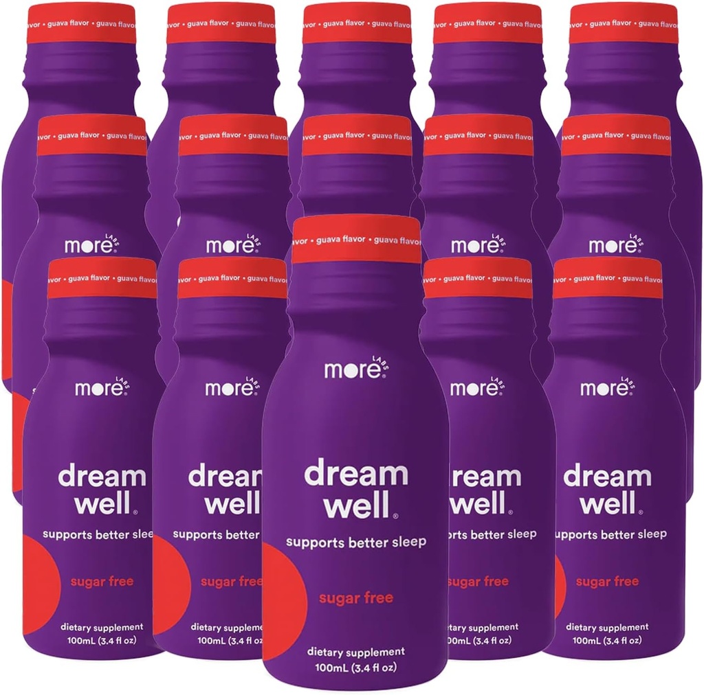 Plus de laboratoires Rêve bien Holistic Sleep Shot Drink 15 Packs
