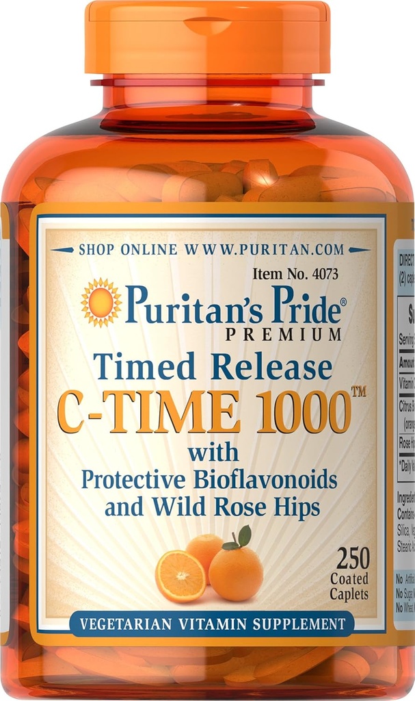 Puritan's Pride Vitamin C, 250 Count