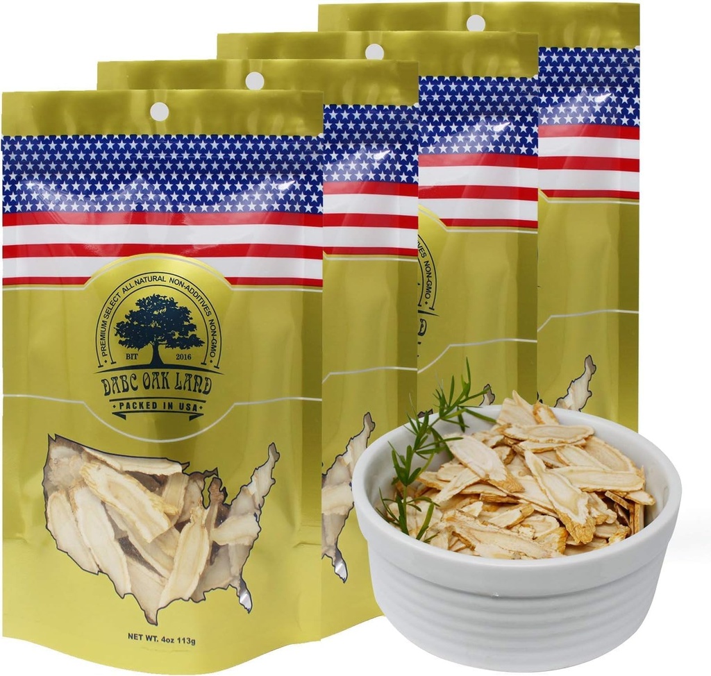 16OZ Slices Ginseng américaines du Wisconsin Wisconsin Grown! La plupart des gens l'utilisent pour faire du thé au ginseng! Bon pour la santé ! Racine de ginseng coupée 4 sacs x 4OZ