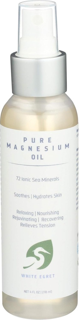 Spray de magnésium à EGRET BLANC, 4 FZ