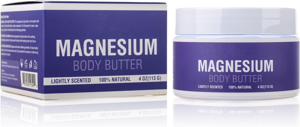 Magnesium Cream for Sleep, Magnesium Oil Safe for Kids & Adults for All Skins