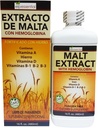 Extracto de Malta Con Hemoglobina Fortificado con Hierro 16oz (450ml)