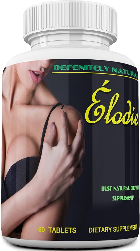Élodie – America’s Best Rated Breast Enlargement, Bust Enhancement Pills. Natural Female Enhancement That Works - Formulated for Those Over 50-60 Capsules