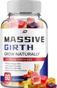 Massive Girth Gummy for Men - MassiveGirth Hemp Gummies Advanced Formula Reviews (1 Pack - 60 Gummies)
