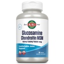 KAL Glucosamine Chondritine MSM, Supplément de soutien conjoint pour les femmes et les hommes, 1500mg Glucosamine Sulfate, 1200mg Chondritine, 1500mg MSM, Désintégration rapide, garantie de 60 jours, 30 portions, 90 comprimés