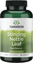 Swanson Stinging Nettle Leaf (Urtica Dioica) - Supplément à base de plantes favorisant le traitement urinaire et le soutien de la santé respiratoire - Peut appuyer un équilibre fluide sain - (120 capsules)