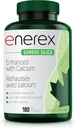Silica de bambou avec citrate de calcium - 180 capsules de légumes pour la santé osseuse et dentaire, amélioration de la croissance des cheveux, de la peau et des ongles - supplément à base de plantes, extrait de bambou et silice organique pour le bien-être