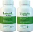 Supplément de soutien endobiotiques Gut - Riche mélange de huit bactéries bénéfiques pour la santé digestif optimale-90 Capsules 2pk