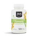 365 par Marché des aliments entiers, Turmeric, 120 comtes