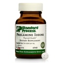 Processus standard Prolamine Iodine - supplément de santé thyroïde - soutien essentiel endocrinien avec l'iode - sans gluten, sans lait et sans soie - 90 comprimés (90 portions)