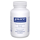 Pure Encapsulations Pantothenic Acid | Hypoallergenic Supplement Supports Cellular Energy Production, Adrenal and Cardiovascular Health | 120 Capsules